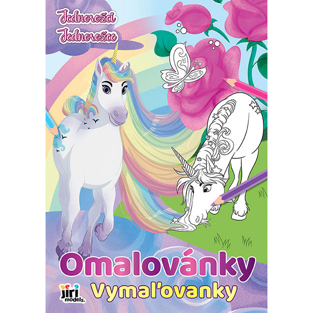 Maľovanky A4 jednorožce