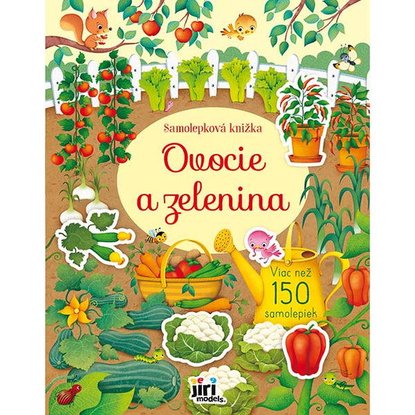 NÁLEPKOVÁ KNIHA OVOCIE A ZELENINA