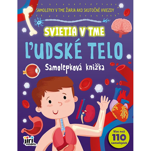 Svietia V tme ľudské telo