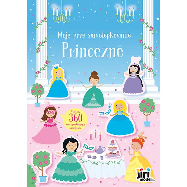 MOJE PRVÉ SAMOLEPKOVANIE PRINCEZNÉ