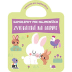 Samolepky pre najmenších zvieratká na farme