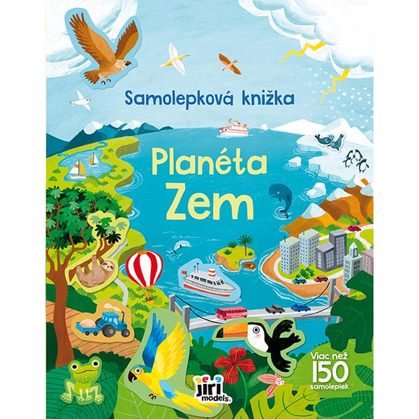 SAMOLEPKOVÁ KNIŽKA PLANÉTA ZEM