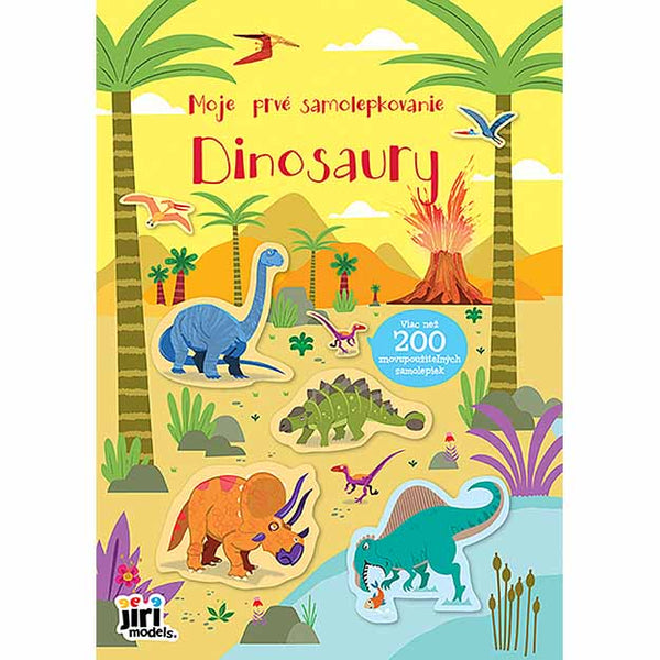 MOJE PRVÉ SAMOLEPKOVANIE DINOSAURY