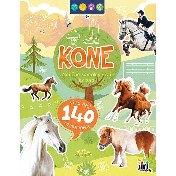 NÁUČNÁ SAMOLEPKOVÁ KNIŽKA 6+ KONE