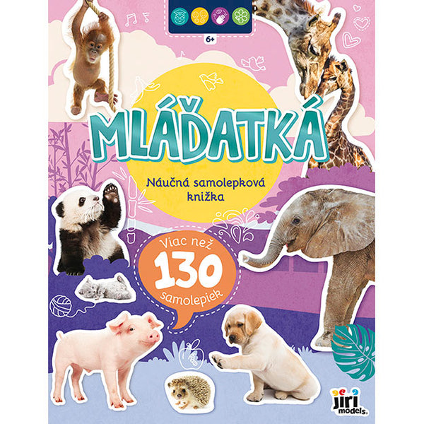 NÁUČNÁ SAMOLEPKOVÁ KNIŽKA 6+ MLÁĎATKÁ