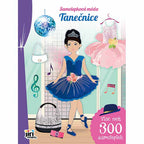 Samolepková móda tanečnice