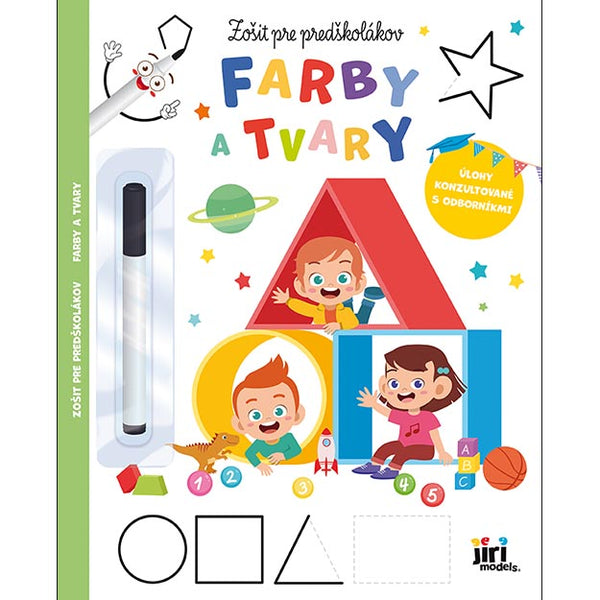 ZOŠITY PRE PREDŠKOLÁKOV FARBY A TVARY