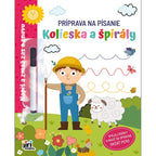 Príprava na písanie kolieska A špirály