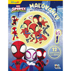 Maľovanky so svietiacimi obrázkami – spidey