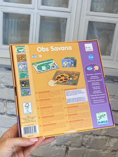 PRVÁ HĽADACIA HRA SAVANA 3R