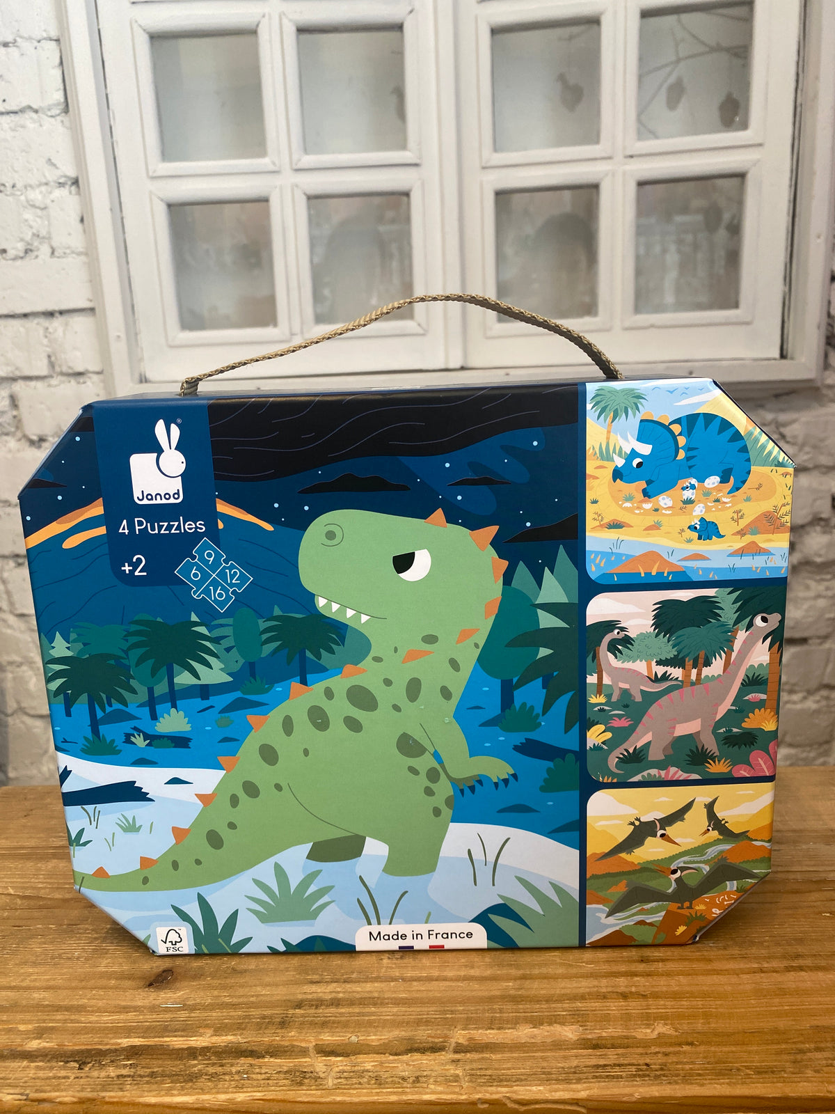 Puzzle dinosauri 4V1 – obrázok 3