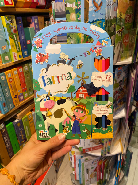 MOJE MAĽOVANKY NA CESTY FARMA