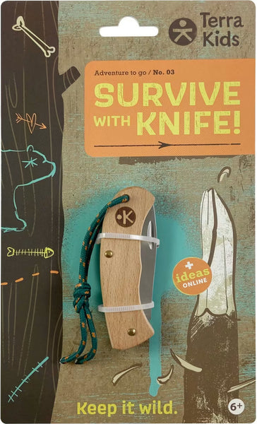 NOŽÍK NA PREŽITIE V PRÍRODE Haba Terra Kids Adventure
