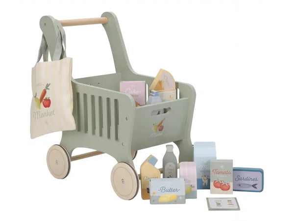 NÁKUPNÝ VOZÍK S DOPLNKAMI