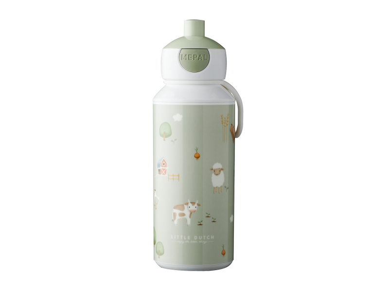 Fľaša na pitie 400 ml farma