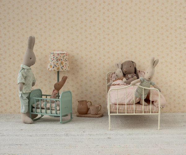 KOLÍSKA KOVOVÁ PRE MYŠKY light rose