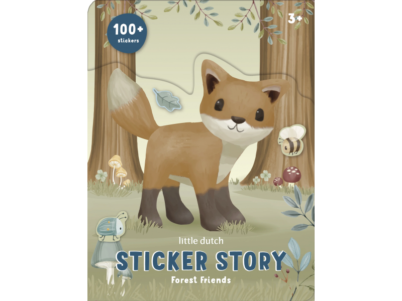 Sada so samolepkami forest friends – obrázok 2