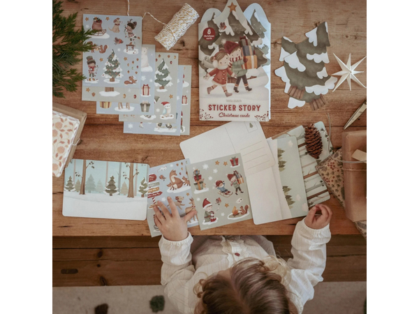 SADA SO SAMOLEPKAMI VIANOČNÉ PRIANIE