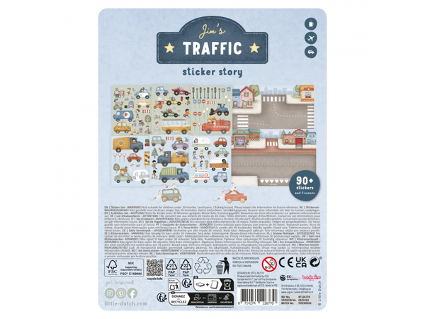 KNIŽKA SO SAMOLEPKAMI DOPRAVA JIM