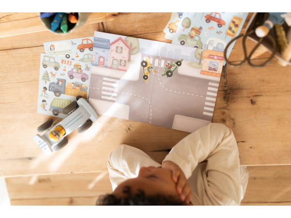 KNIŽKA SO SAMOLEPKAMI DOPRAVA JIM