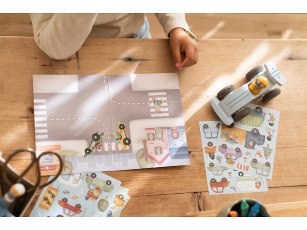 KNIŽKA SO SAMOLEPKAMI DOPRAVA JIM