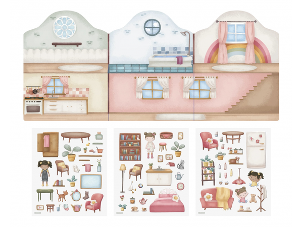 KNIŽKA SO SAMOLEPKAMI DOM ROSA