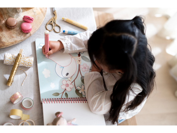 OMAĽOVÁNKY S PASTELKAMI ZÁHRADA ROSA