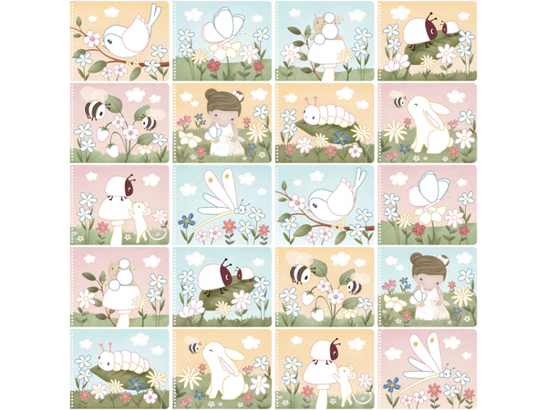 OMAĽOVÁNKY S PASTELKAMI ZÁHRADA ROSA