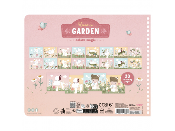 OMAĽOVÁNKY S PASTELKAMI ZÁHRADA ROSA