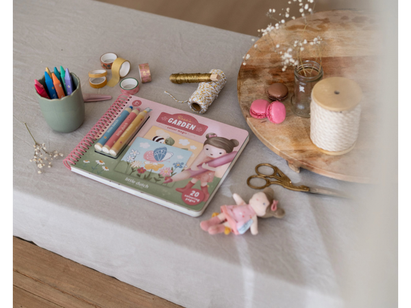 OMAĽOVÁNKY S PASTELKAMI ZÁHRADA ROSA