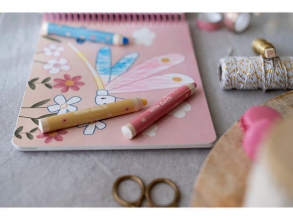 OMAĽOVÁNKY S PASTELKAMI ZÁHRADA ROSA