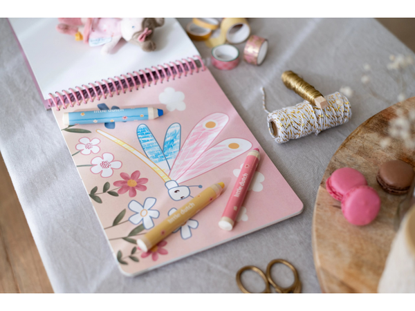 OMAĽOVÁNKY S PASTELKAMI ZÁHRADA ROSA