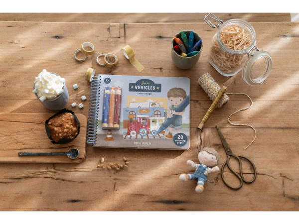 OMAĽOVÁNKY S PASTELKAMI DOPRAVA JIM