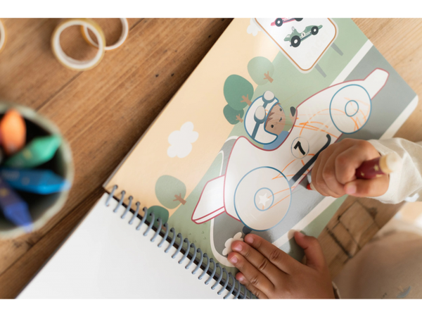 OMAĽOVÁNKY S PASTELKAMI DOPRAVA JIM