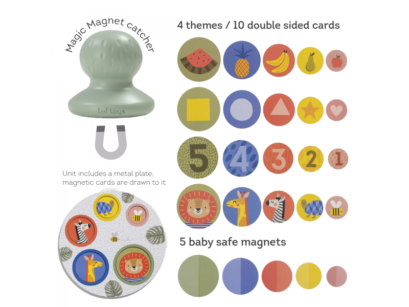 Magnetické puzzle 4V1 od 12M – obrázok 4