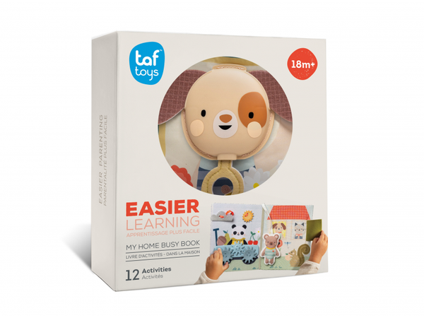 TAF TOYS KNIŽKA S AKTIVITAMI MY HOME BUSY BOOK