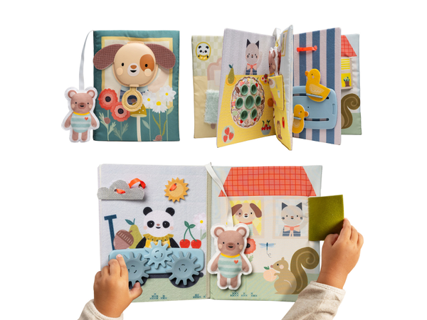 TAF TOYS KNIŽKA S AKTIVITAMI MY HOME BUSY BOOK