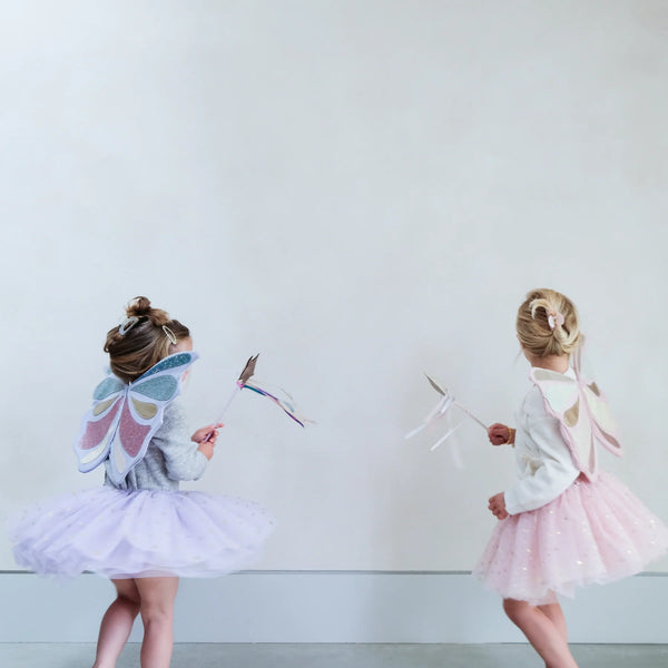 SUKNIČKA SRDIEČKA fialová