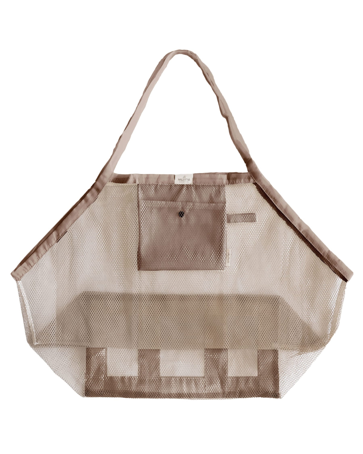 PLÁŽOVÁ TAŠKA XL rôzne farby (Color taupe)