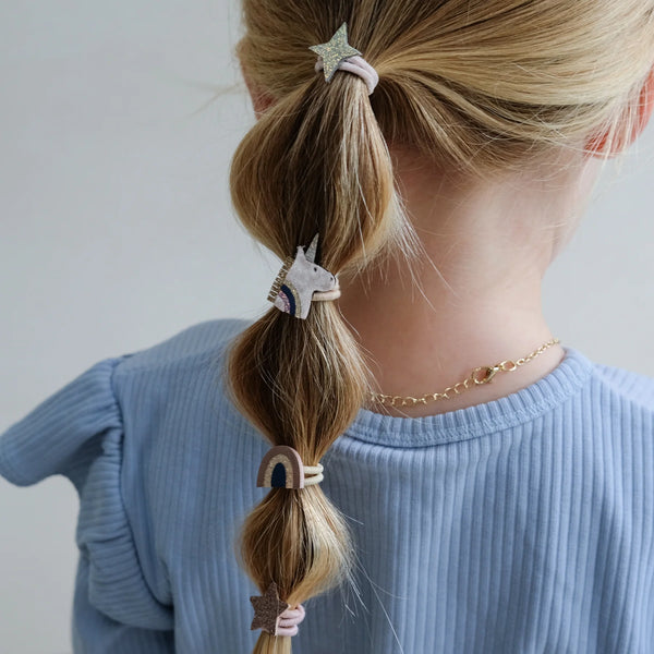 GUMIČKY MINI JEDNOROŽCE, DÚHY A HVIEZDY 8KS