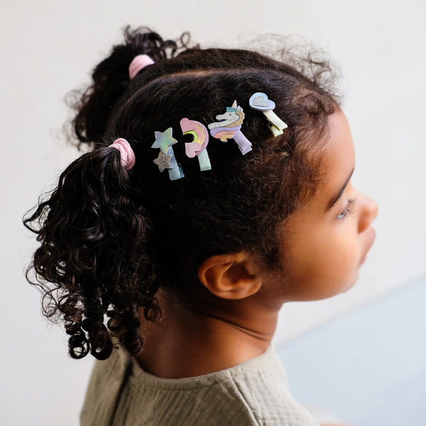 DREAMY JEDNOROŽCOVÉ KLIPY SPONKY 🦄 DO VLASOV