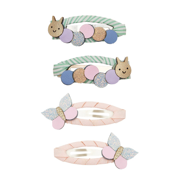 KÚZELNÉ SPONKY DO VLASOV S HÚSENICAMI A MOTÝLIKMI 4 KS