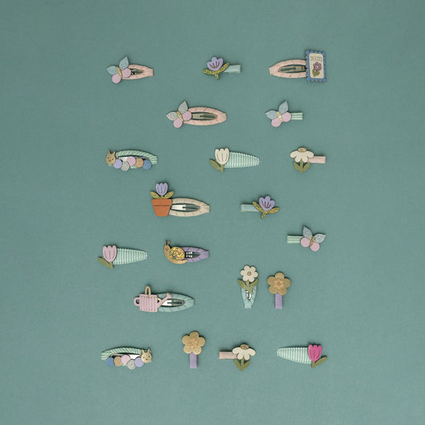 TULIPÁNOVÉ MINI SPONKY DO VLASOV 5 KS