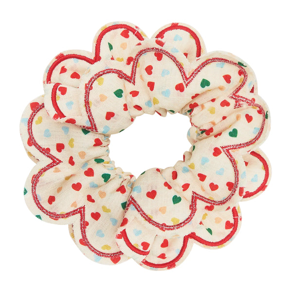 GUMIČKA SCRUNCHIE SO SRDIEČKAMI
