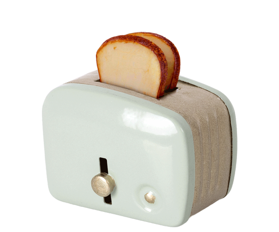 TOASTOVAČ S CHLEBÍKOM rôzne farby (toastovač strieborný)