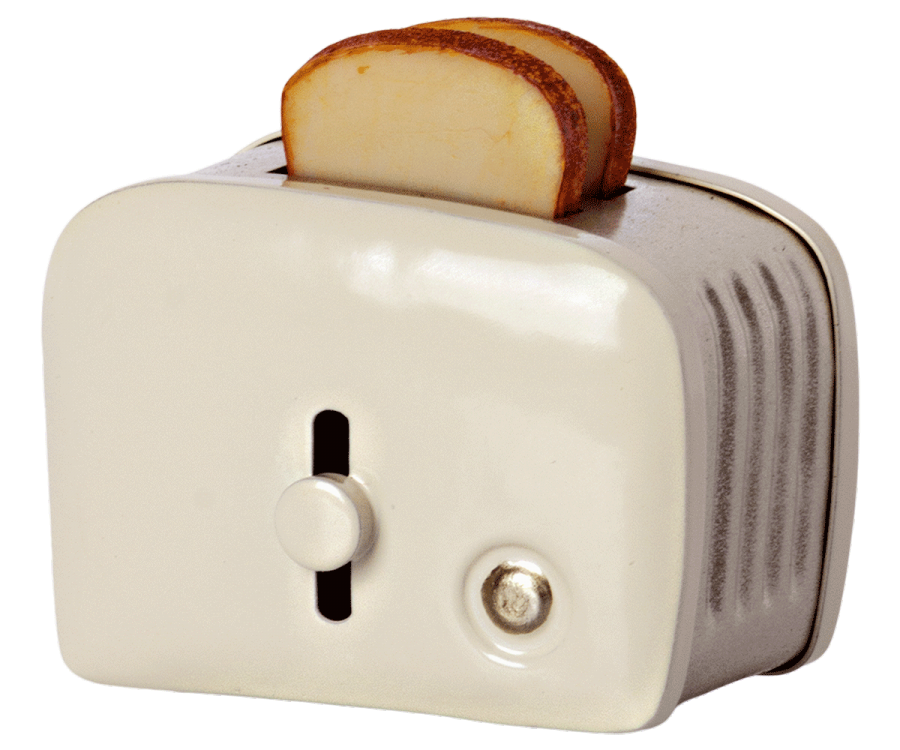TOASTOVAČ S CHLEBÍKOM rôzne farby (toastovač strieborný)