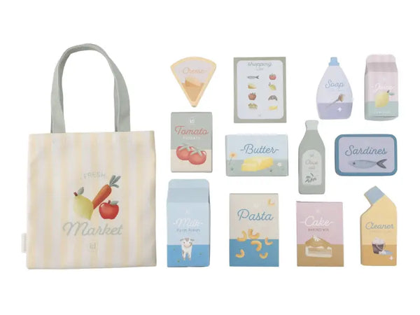 NÁKUPNÝ VOZÍK S DOPLNKAMI