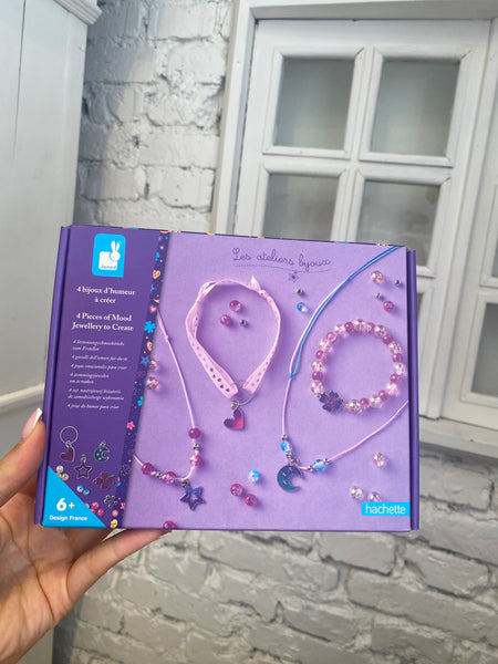 DIY SADA NA VÝROBU 4KS ŠPERKOV MENIACICH FARBU 6R