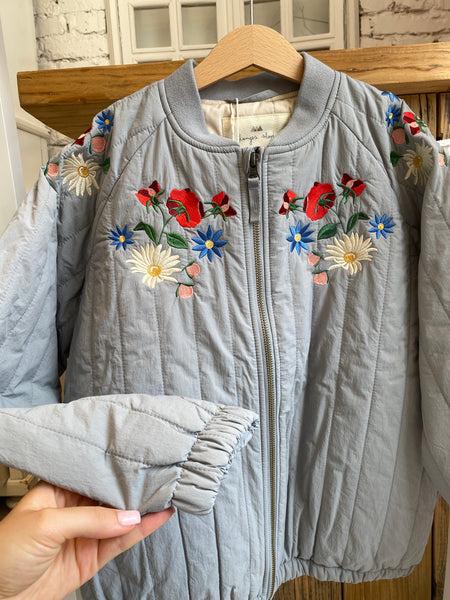 BUNDIČKA BOMBER  S KVETMI - do vypredania