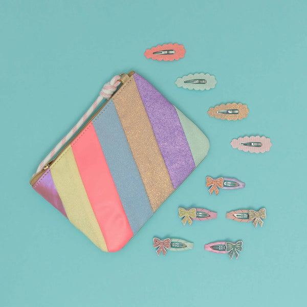 TRBLIETAVÉ MAŠLIČKOVÉ MINI SPONKY DO VLASOV 🎀 5KS